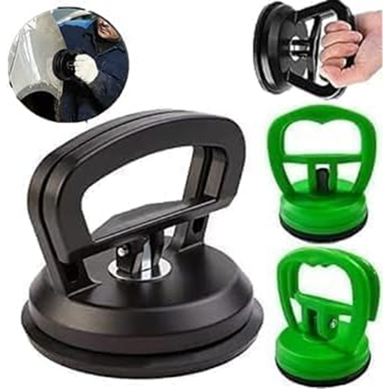 Dent Repair Kit Dent Puller,Dent Removal Kit,3 Pack Car Dent Puller Kit Handle Lifter,Powerful Car Dent Remover,Suction Cup Dent Puller and Paintless Dent Repair Kit for Car Body Dent