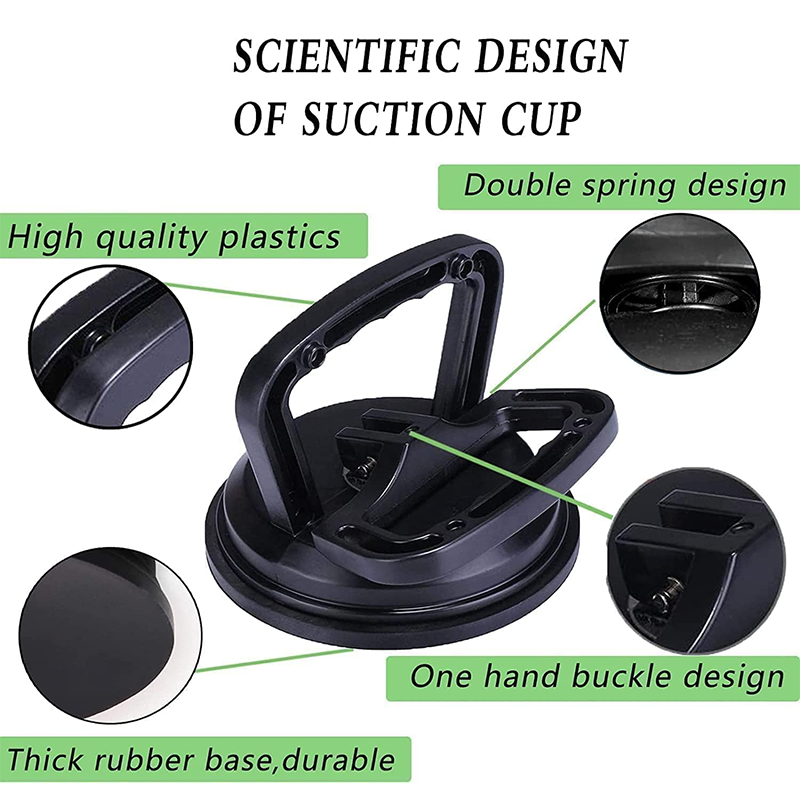 Dent Repair Kit Dent Puller,Dent Removal Kit,3 Pack Car Dent Puller Kit Handle Lifter,Powerful Car Dent Remover,Suction Cup Dent Puller and Paintless Dent Repair Kit for Car Body Dent