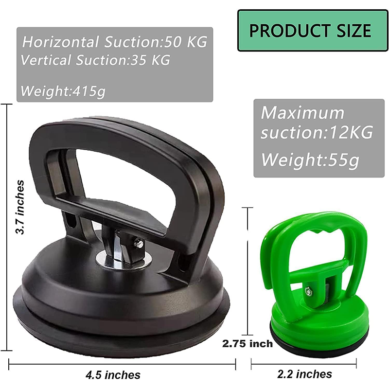 Dent Repair Kit Dent Puller,Dent Removal Kit,3 Pack Car Dent Puller Kit Handle Lifter,Powerful Car Dent Remover,Suction Cup Dent Puller and Paintless Dent Repair Kit for Car Body Dent