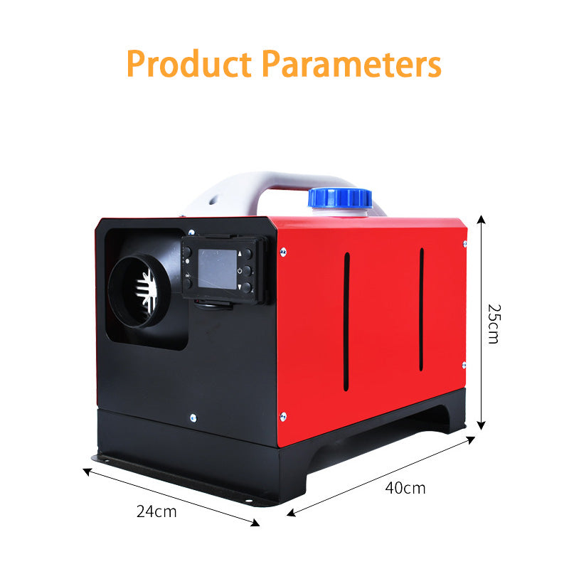 Parking Heater, Diesel Heater Horizontal All-In-One Machine, Diesel Heater Car Truck Agricultural Vehicle Heater