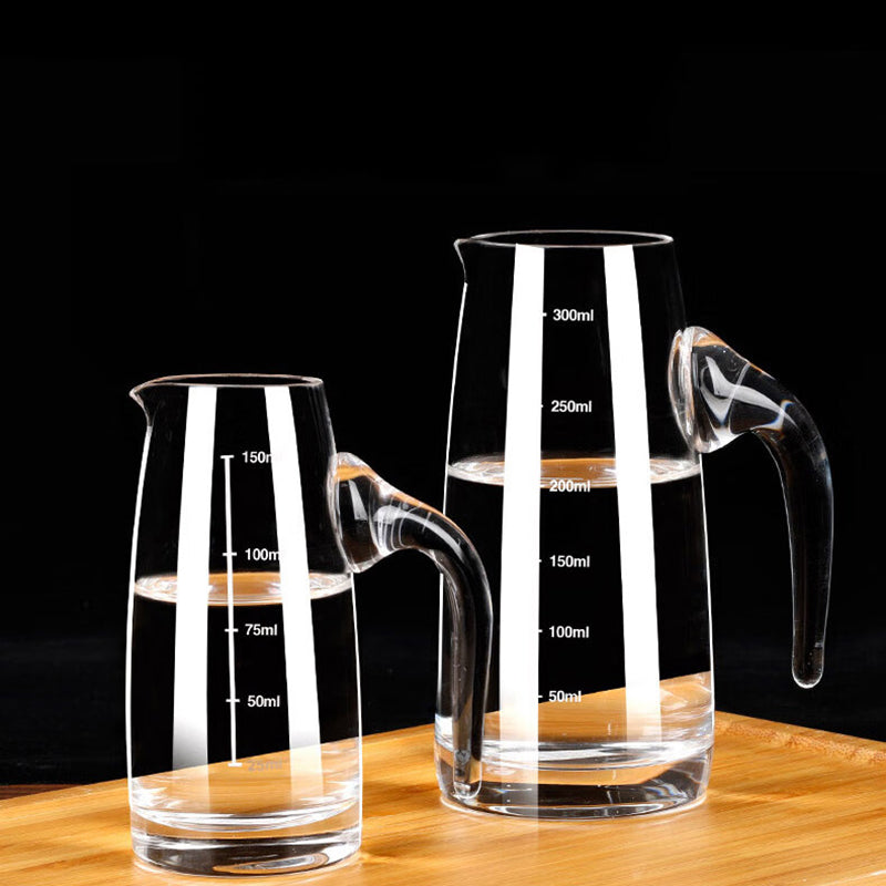 Household White Spirits Cup Set Wine Dispenser Small Spirits Cup One Cup Chinese Restaurant Use 1 Pot 6 Cups Size