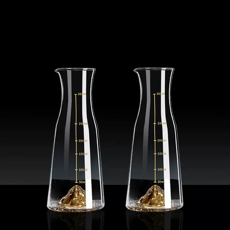 Liquor Dispenser Set Red Wine Decanter Pot Crystal Glass Liquor Cup Spirits Pot