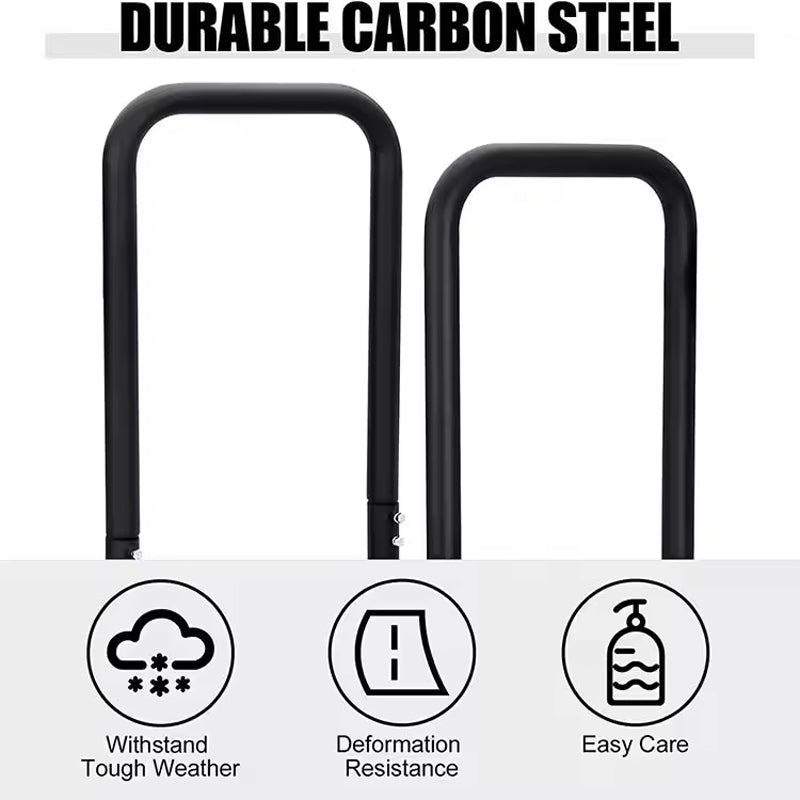 Handling Garage Sheet Dolly Custom Dolly Converter Easy Assembly 12 x 37" Black Powder Coated Steel Drywall Cart