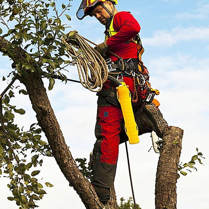1/2 Inch x 50 Feet Double Braid Rope High Strength Climbing Rope for Adults & Kids Tree Work Halyard Sailing(Orange)