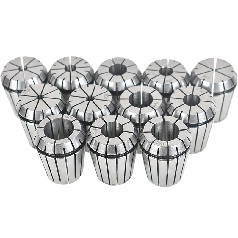 12 PCS ER32 Collet Set, Super Accuracy Spring Collet Chuck Set, 1/8"-3/4" for CNC Engraving Machine Milling Lathe Tool Drill Press