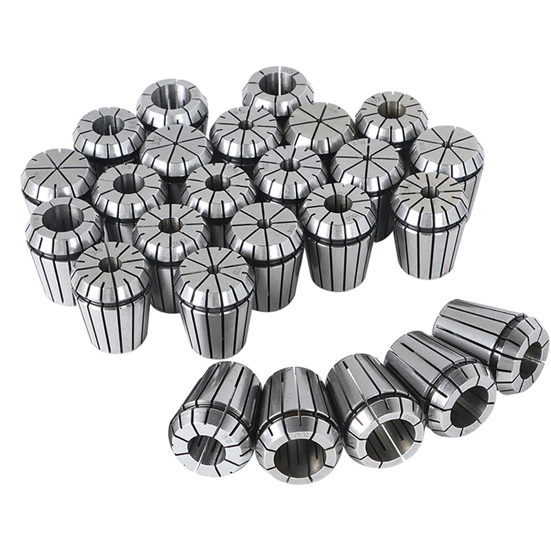 25 pcs ER32 Collet Set,CNC Engraving Milling Lathe Chuck Tool 1/16-13/16,for CNC Engraving Machine Milling Lathe Tool Drill Press