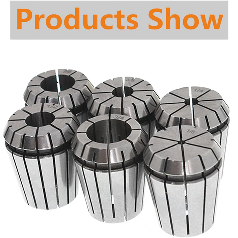 6Pcs ER32 Collet Set,Spring Collet Chuck Set,1/8-3/4 for CNC Milling Lathe Tool and Work-Holding Engraving Machine