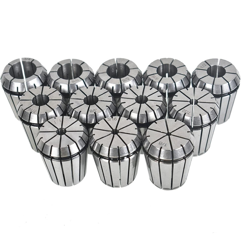 12 PCS ER32 Collet Set, Super Accuracy Spring Collet Chuck Set, 1/8"-3/4" for CNC Engraving Machine Milling Lathe Tool Drill Press