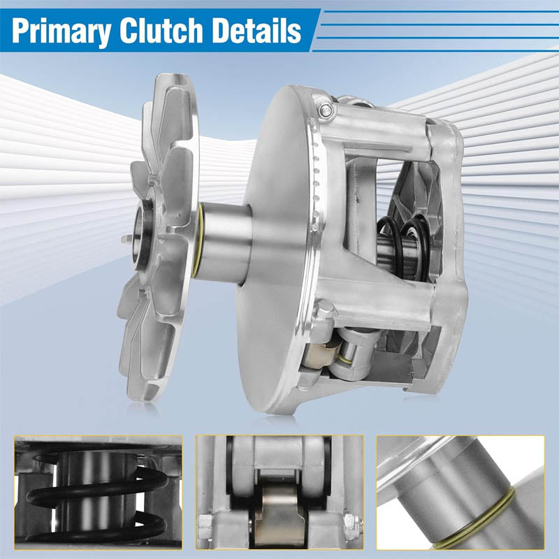 Drive Clutch Primary Drive Clutch Fits for Polaris RZR 1000 2014-2022 D Puller Tool Preset With Counter Weight and Spring