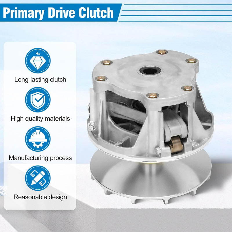 Drive Clutch Primary Drive Clutch Fits for Polaris RZR 1000 2014-2022 D Puller Tool Preset With Counter Weight and Spring