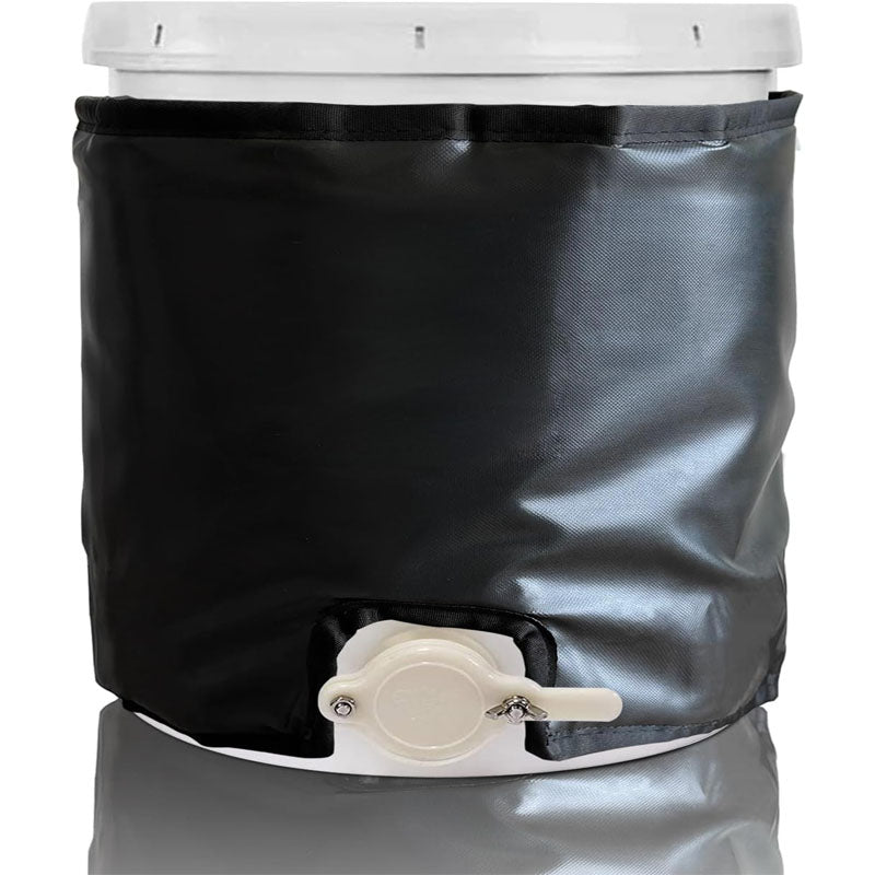 5Gal Band Heater Drum Heating Blanket Honey Heater Fixed Internal Thermostat and Timers Max Temp 130℉ 350W 120V