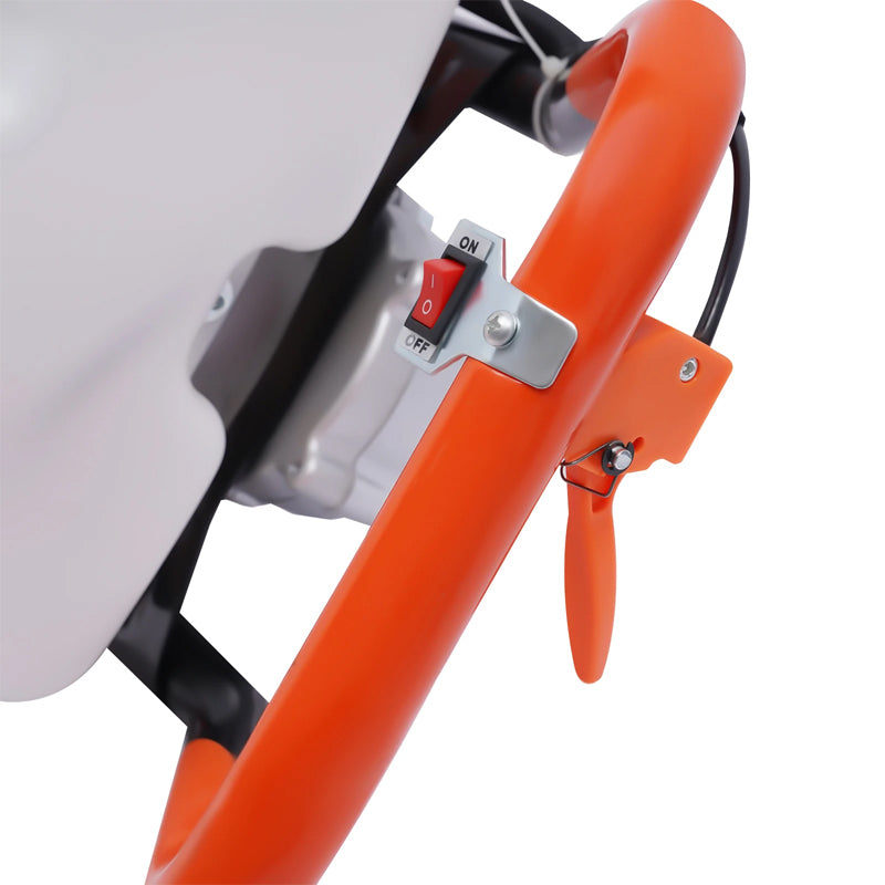 2-Stroke 71Cc Gasoline Earth Auger Borer 2.3kw Post Hole Digger Gas Powered Agricultural Machinery Earth Auger Borer Fence Ground Drill Bits