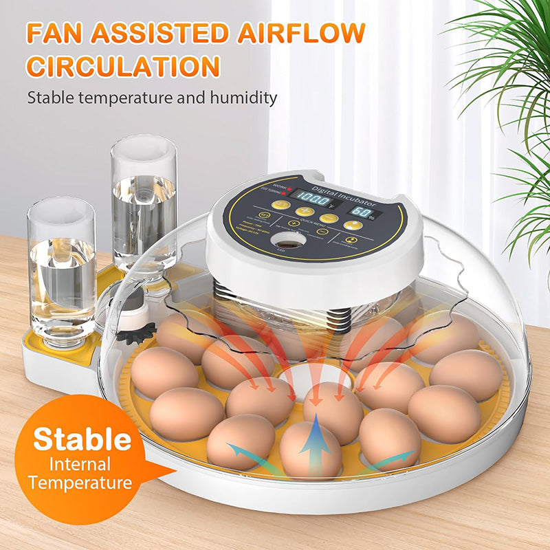 18 Egg incubator with automatic Egg turning and humidity control Incubator for chicken Eggs for Hatching Chickens