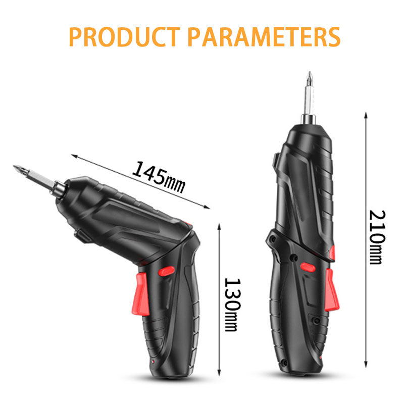 3.6V Electric Screwdriver Mini Rechargeable Hand Drill Screwdriver, Multifunctional Household Folding Drill Tool