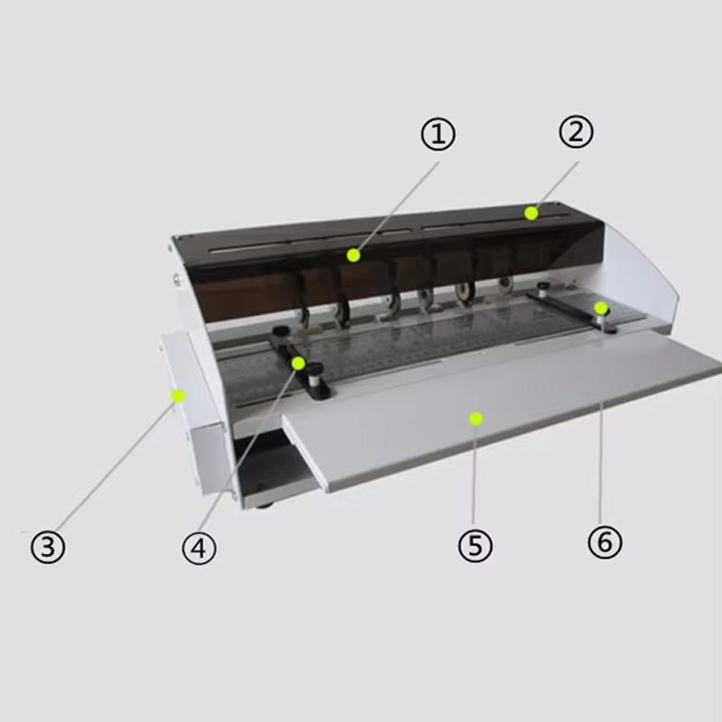 Multi-Function 3 in 1 Creasing Machine Electric Creasing Machine 21 Inch Paper Creasing Scoring Machine