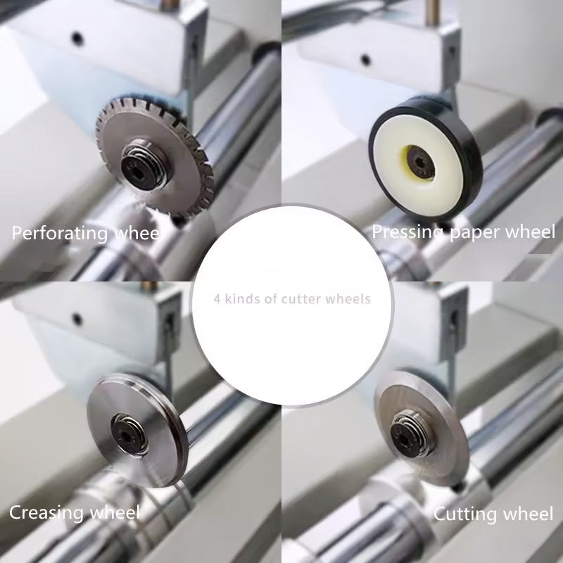 Multi-Function 3 in 1 Creasing Machine Electric Creasing Machine 21 Inch Paper Creasing Scoring Machine