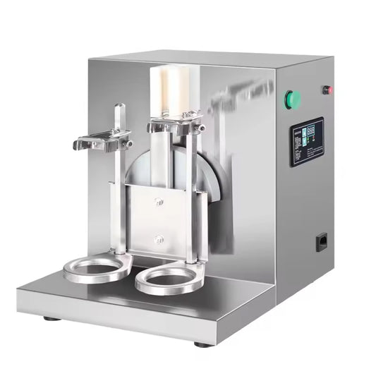 Commercial Milk Shake Machine Stainless Steel Milk Shake Bubble Tea Stirring Machine Double-Ended Automatic Shaker Mixer