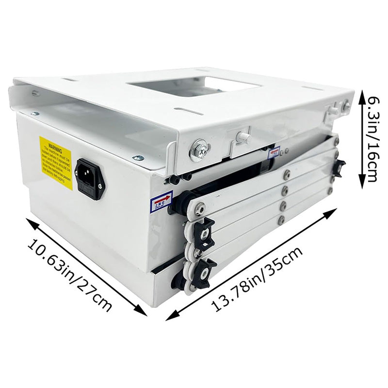 Projector Hoist 39 Inch Electric Projector Lifter with 20" x 20"Fixing Plate Scissor Bracket Projector Hidden Lifter with 22lb (10KG) Max Load Capacity