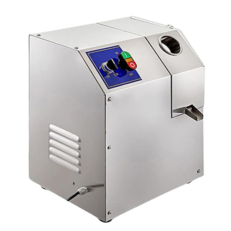 Three-Roller Stainless Steel Sugarcane Juicer, Fully Automatic Commercial Horizontal Residue Juice Separator, 250kg/h Output Sugarcane Press