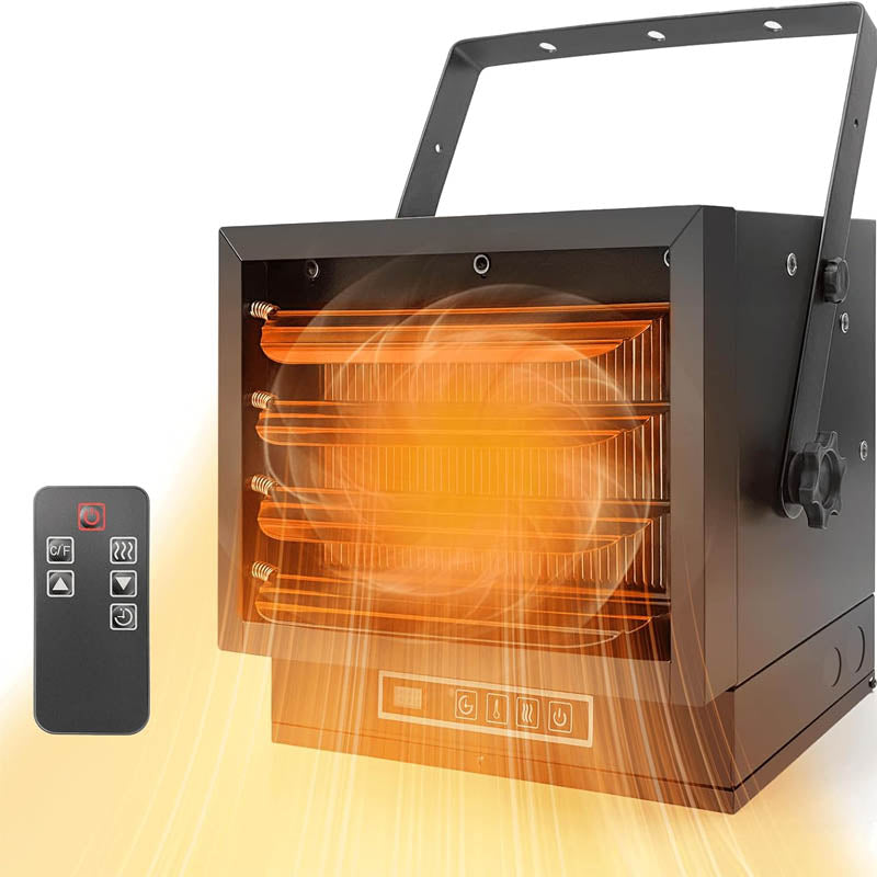 8500W Electric Garage Heater 240v with Remote Control 8-Hour Timer Ideal for Workshop ETL Listed