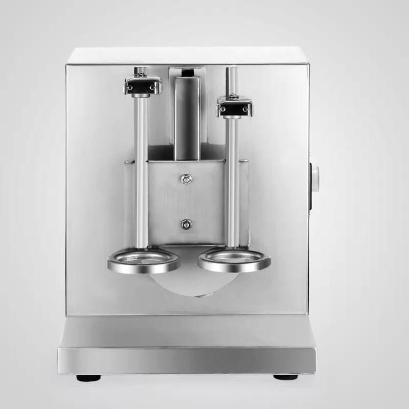 High Quality Two Cups Bottle Shaking Machine Milkshake Machine 2 In 1 Shaker 400r Per Minute Stainless Steel Commercial Bubble Shake