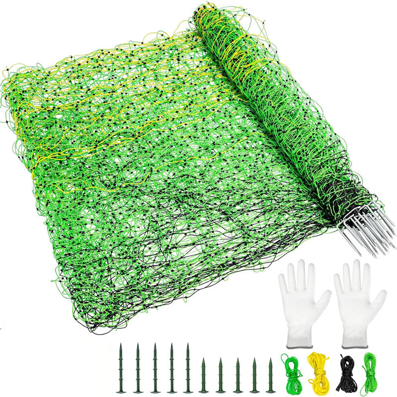 49.6" x 164' Electric Netting for Goats Sheep Lambs Hogs in Backyard Ranches Homesteads and Gardens