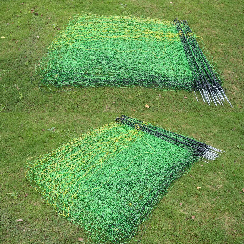 49.6" x 164' Electric Netting for Goats Sheep Lambs Hogs in Backyard Ranches Homesteads and Gardens