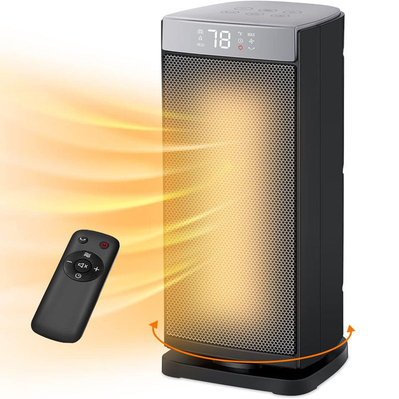 Electric Space Heaters 1500W Fast Heating 5 Modes 24Hrs Timer Electric & Portable Ceramic Heaters with Thermostat