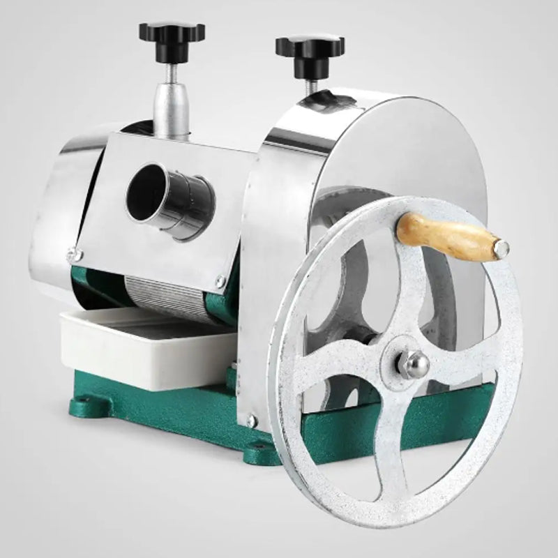 Small Commercial Sugarcane Juicer Hand-Cranked Sugarcane Juicer Stainless Steel Sugarcane Machine