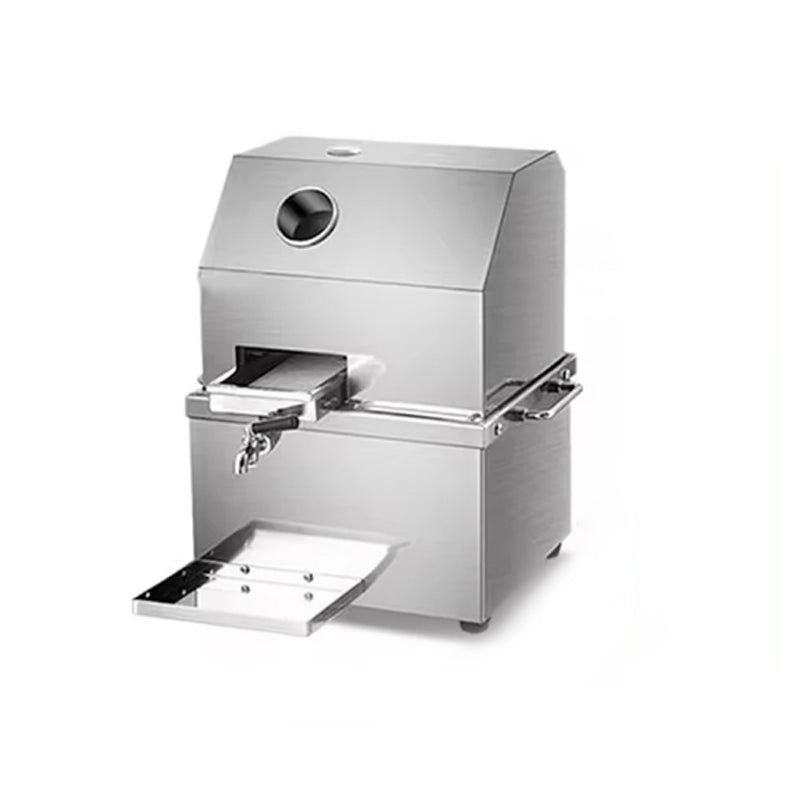 Commercial Beverage Press, Stainless Steel Fully Automatic Electric Small Sugarcane Machine, Vertical Tabletop Juicer