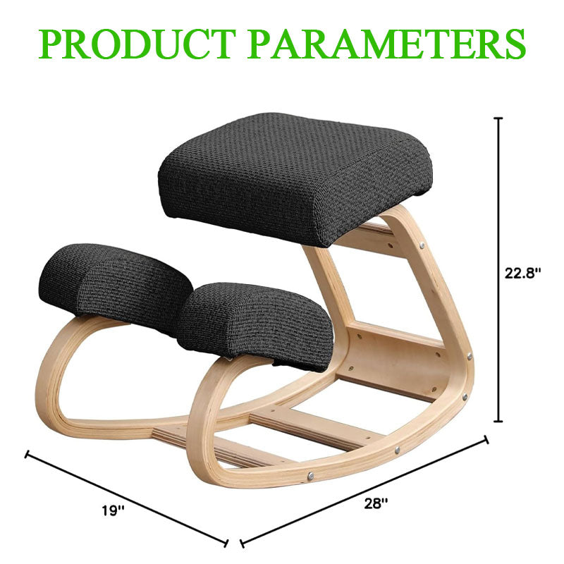 Ergonomic Kneeling Chair, Rocking Kneeling Chair Posture Chair, Suitable For Home And Office