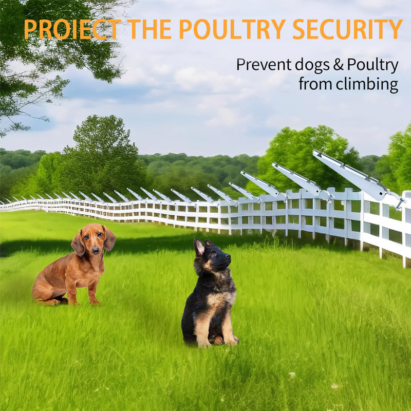 Barbed Wire Arm Extensions, Barbed Wire Arm Extensions, For Chain Link Fence (7 Pcs)