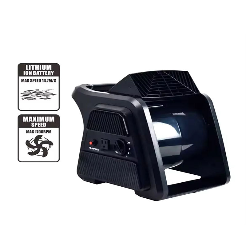 High Velocity Floor Blower Pivoting Utility Fan 300° Blowing Angle Air Mover, Portable Carpet Dryer Fan for Home, Work Shop