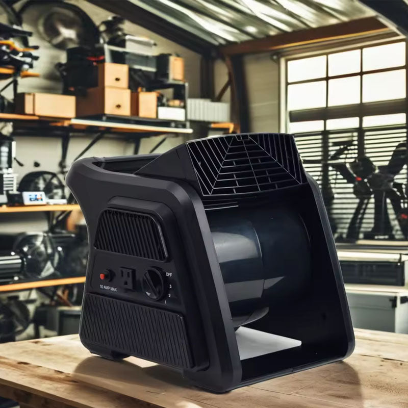 High Velocity Floor Blower Pivoting Utility Fan 300° Blowing Angle Air Mover, Portable Carpet Dryer Fan for Home, Work Shop