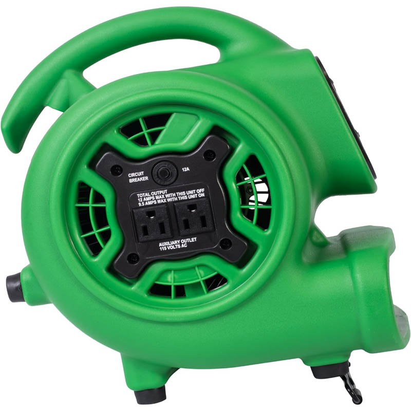 Floor Blower 1/4 HP 925 CFM Air Mover with 4 Blowing Angles for Janitorial Home Commercial Industrail Use