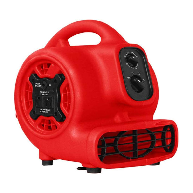 Floor Blower 1/4 HP 925 CFM Air Mover with 4 Blowing Angles for Janitorial Home Commercial Industrail Use