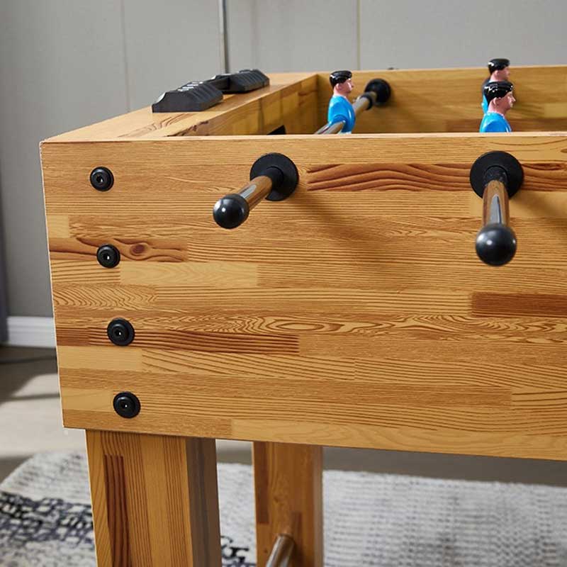 1.2m Adult Table Football Table, Wood Grain Football Table, 8-Pin Football Machine