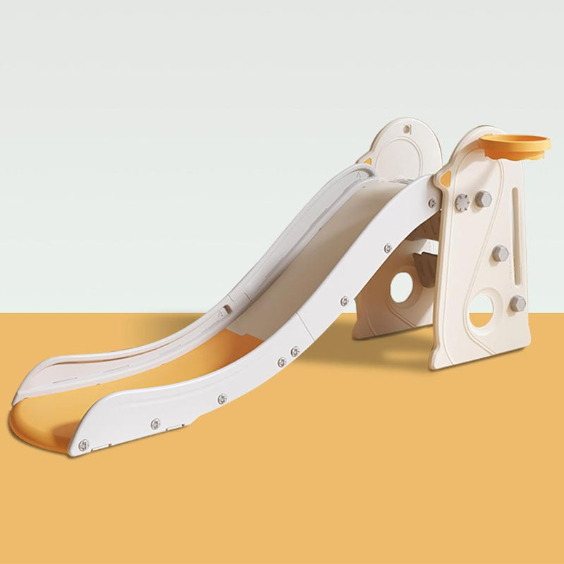 Freestanding Slides 3 in 1 Toddler Slide Folding Slide for Toddlers with Basketball Hoops and Ball