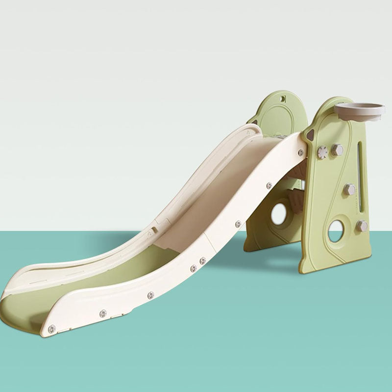 Freestanding Slides 3 in 1 Toddler Slide Folding Slide for Toddlers with Basketball Hoops and Ball