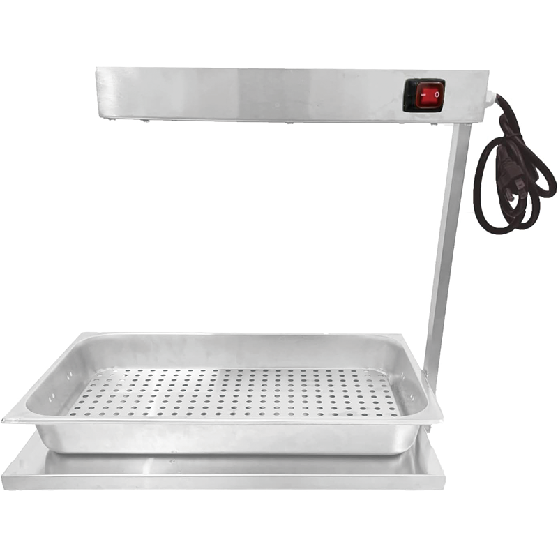 Commercial French Fry Warmer 20.86"x 12.99", Food Warmer Fries Warming Stations with Removable Food Pan