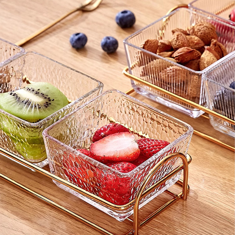 Fruit Plate Home Living Room Fruit Plate Coffee Table Dried Fruit Plate Dried Fruit Box High-End Light Luxury Dried Fruit Storage Box