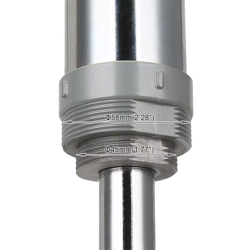 Lever Action Barrel Pump Transfer Fuel Diesel Manual Piston Drum Pump With Plunger Tube 55 Gallon Drum Tank