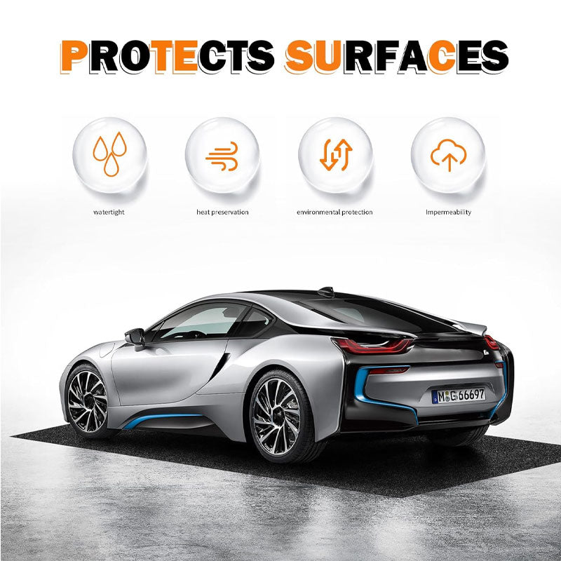 17x 7.4FT Garage Floor Mats ,Garage Carpet And Floor Mats, Garage And Shop Floor And Parking Mats, Oil Proof Mats, Reusable