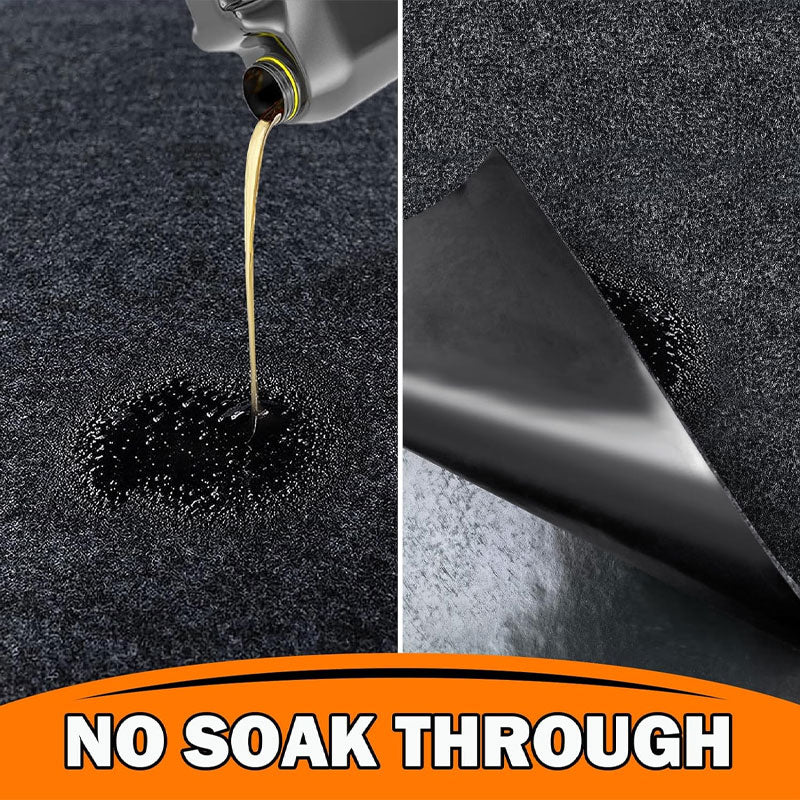 17x 7.4FT Garage Floor Mats ,Garage Carpet And Floor Mats, Garage And Shop Floor And Parking Mats, Oil Proof Mats, Reusable