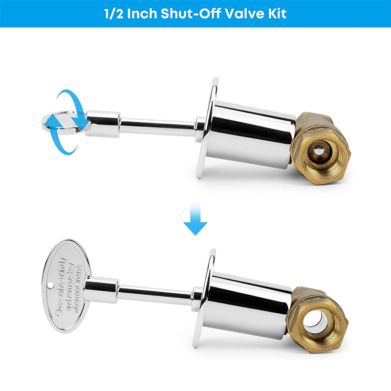 Natural Gas Fire Pit Stainless Steel Burner Ring Mounting Kit, 12 Inch