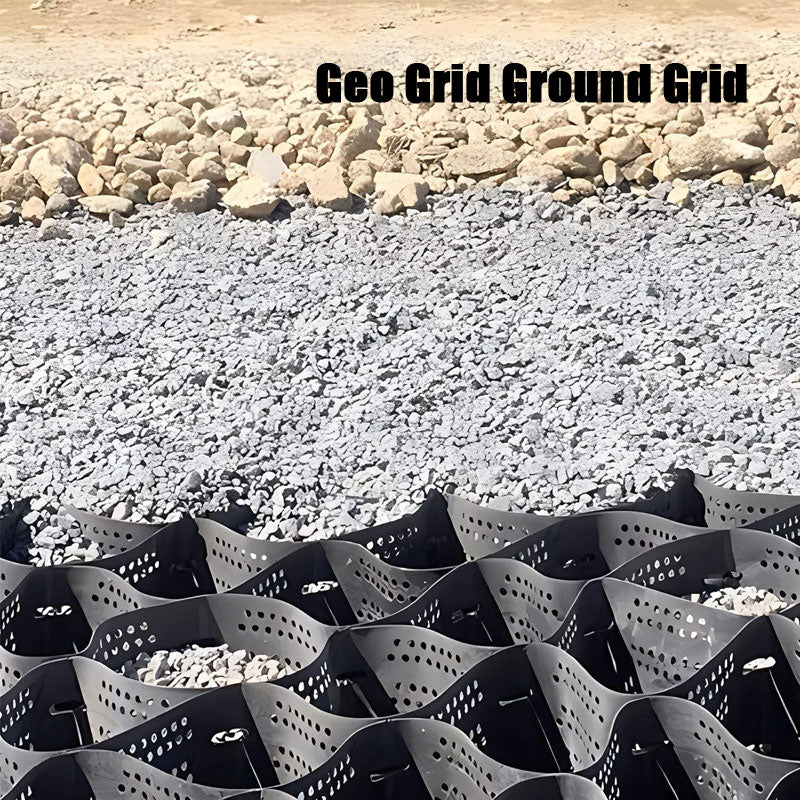 Geogrid Ground Grid, Thick Honeycomb Permeable Paving Gravel Stabilization Grid