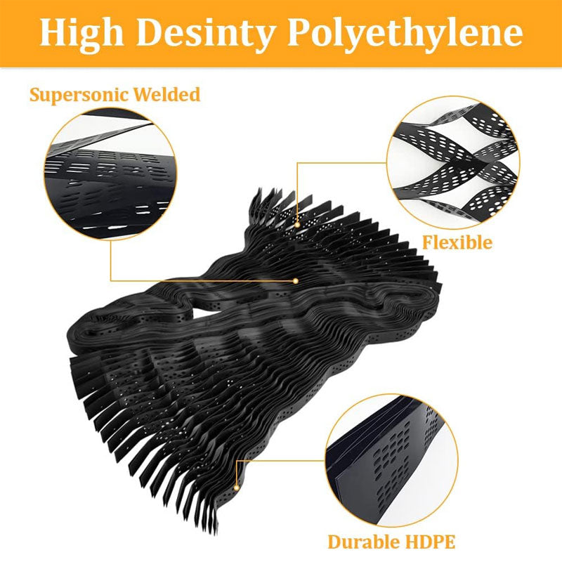 Geogrid Ground Grid 4" (9x17 ft) 155 Sq. ft. Geogrid Cell For Light Traffic Areas