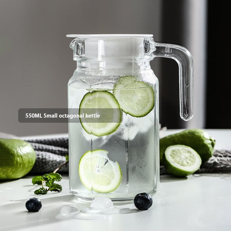 Duckbill Kettle 1300ML Cold Water Kettle Glass Kettle Large Capacity Teapot Household Cold Boiled Water Cup