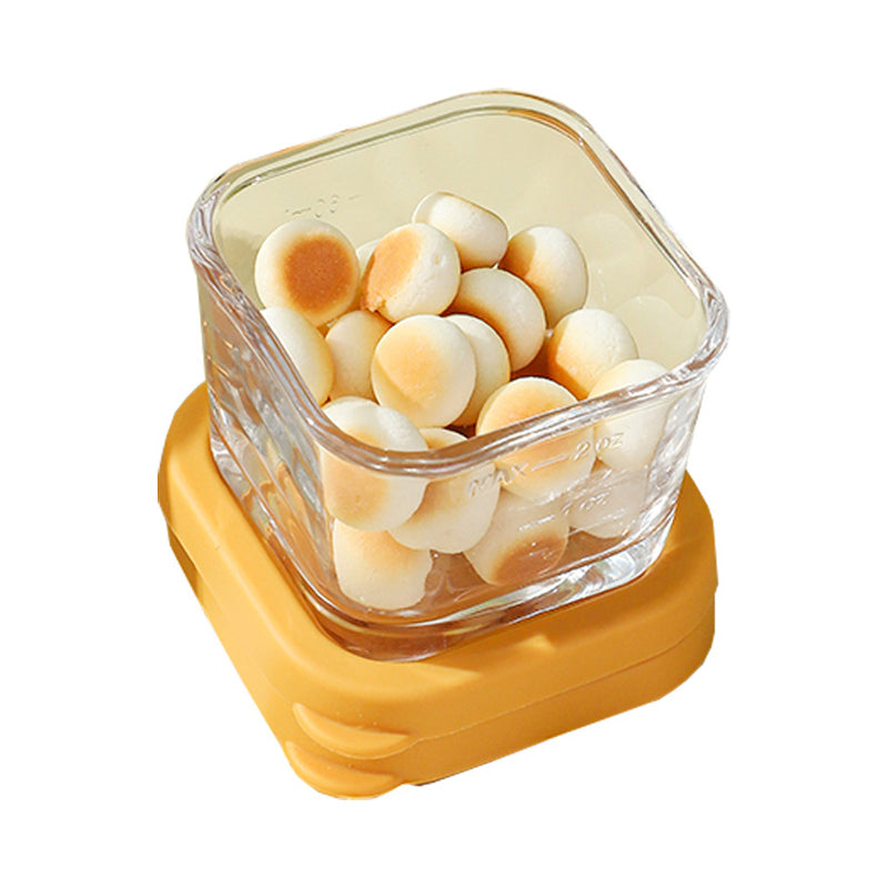 Glassware Baby Glass Containers For Food Storage With Lid Are Made Entirely Without Additives And Other Harmful Materials