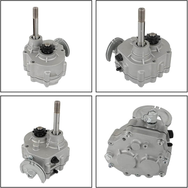 Go Kart Forward Reverse Gear Box Kit for 2HP-13HP Engine 30 Series 2300rpm Torque Converter 35 Chain 12T and 40/41 Chain